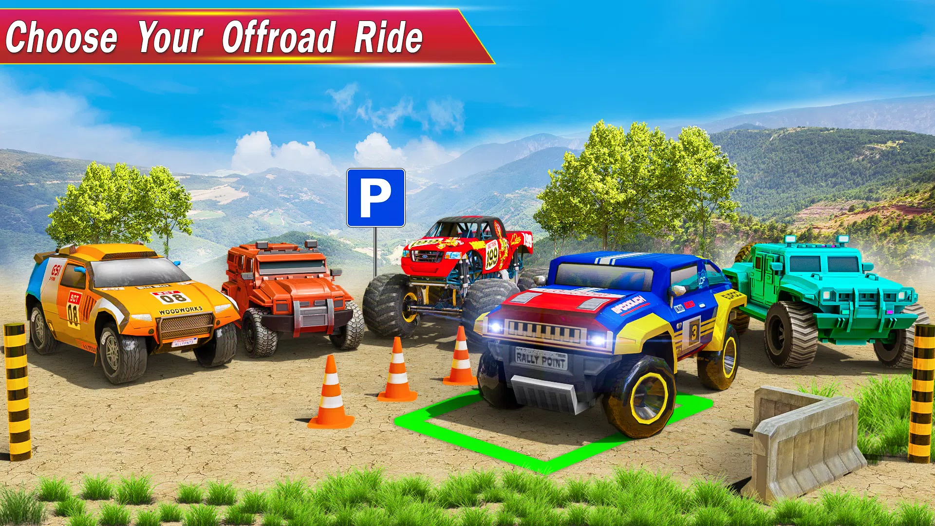 Off The Road-Hill Driving Game 螢幕截圖 3