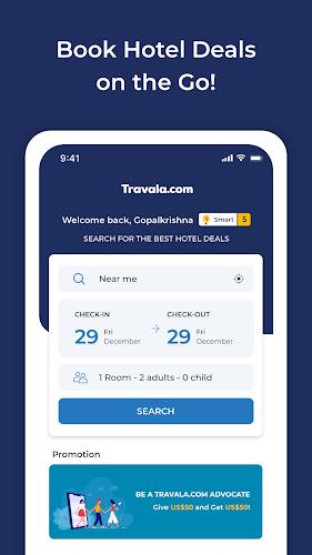 Travala.com: Hotels & Flights Tangkapan skrin 0