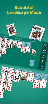 Solitaire Klondike classic. Screenshot 1