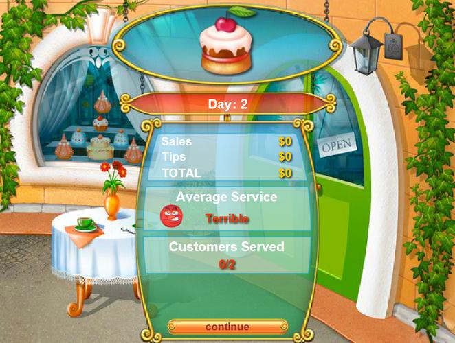 cake shop girls games Ảnh chụp màn hình 2