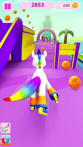 Unicorn Kingdom: Running Games 螢幕截圖 0