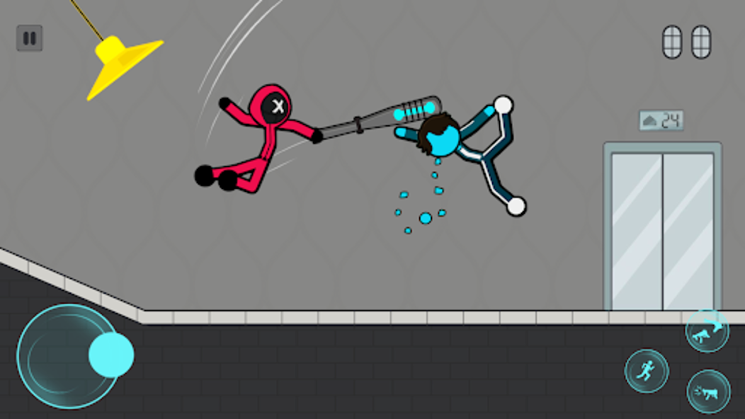 Skinnyman Battle Playground 2 Mod Captura de tela 0