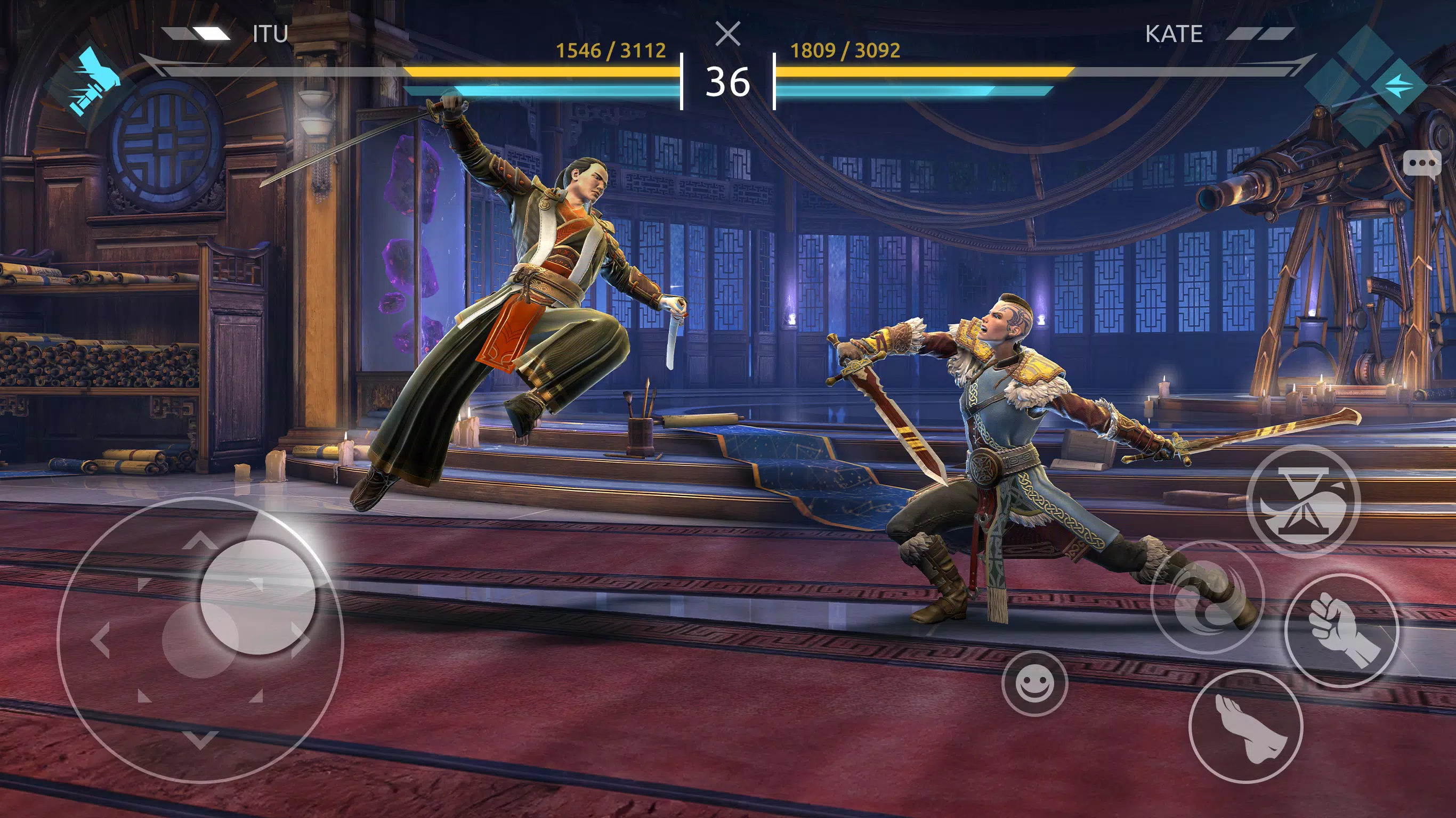 Shadow Fight 4: Arena Captura de tela 0