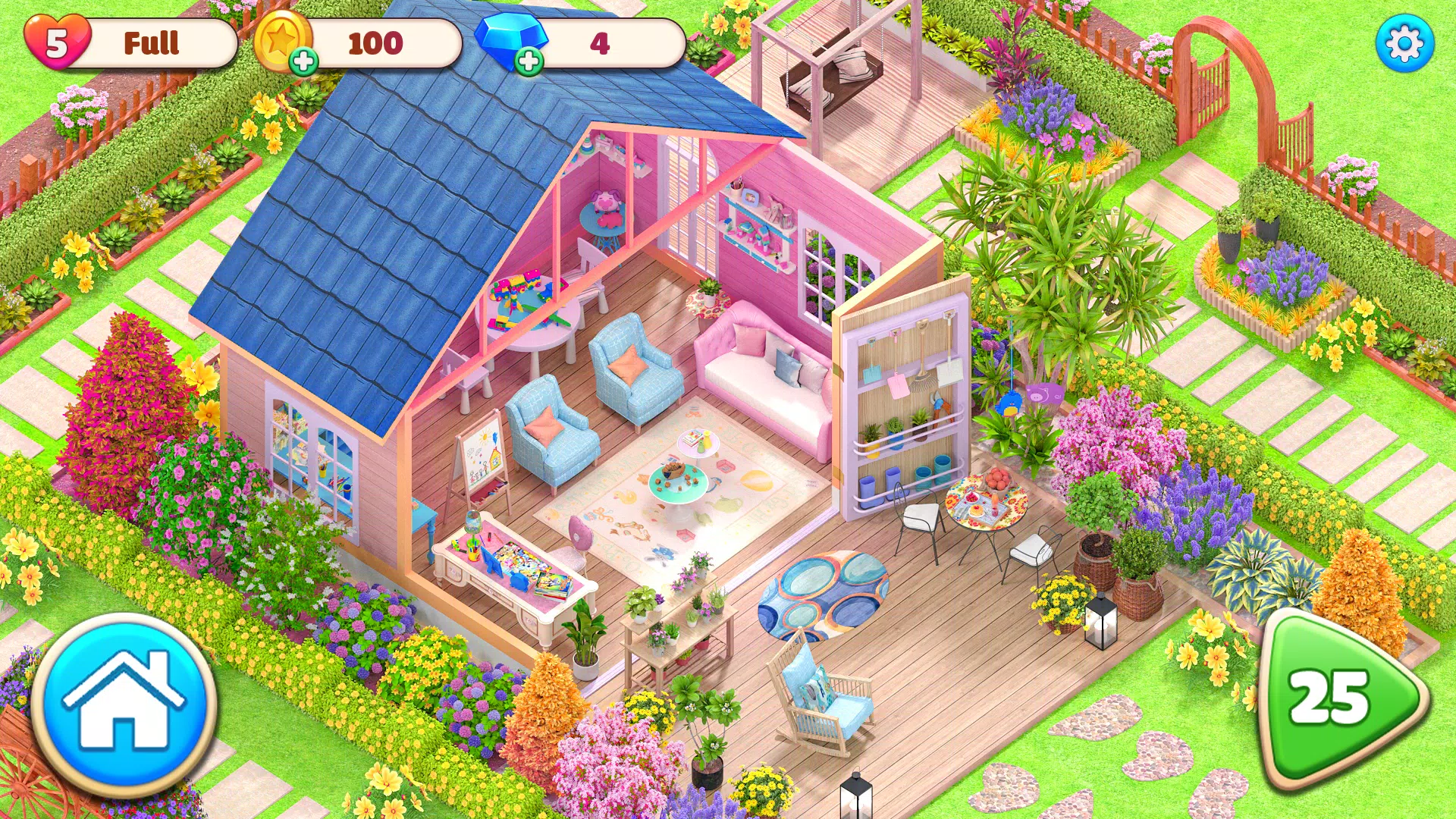 Dream Garden: Makeover Design ภาพหน้าจอ 2