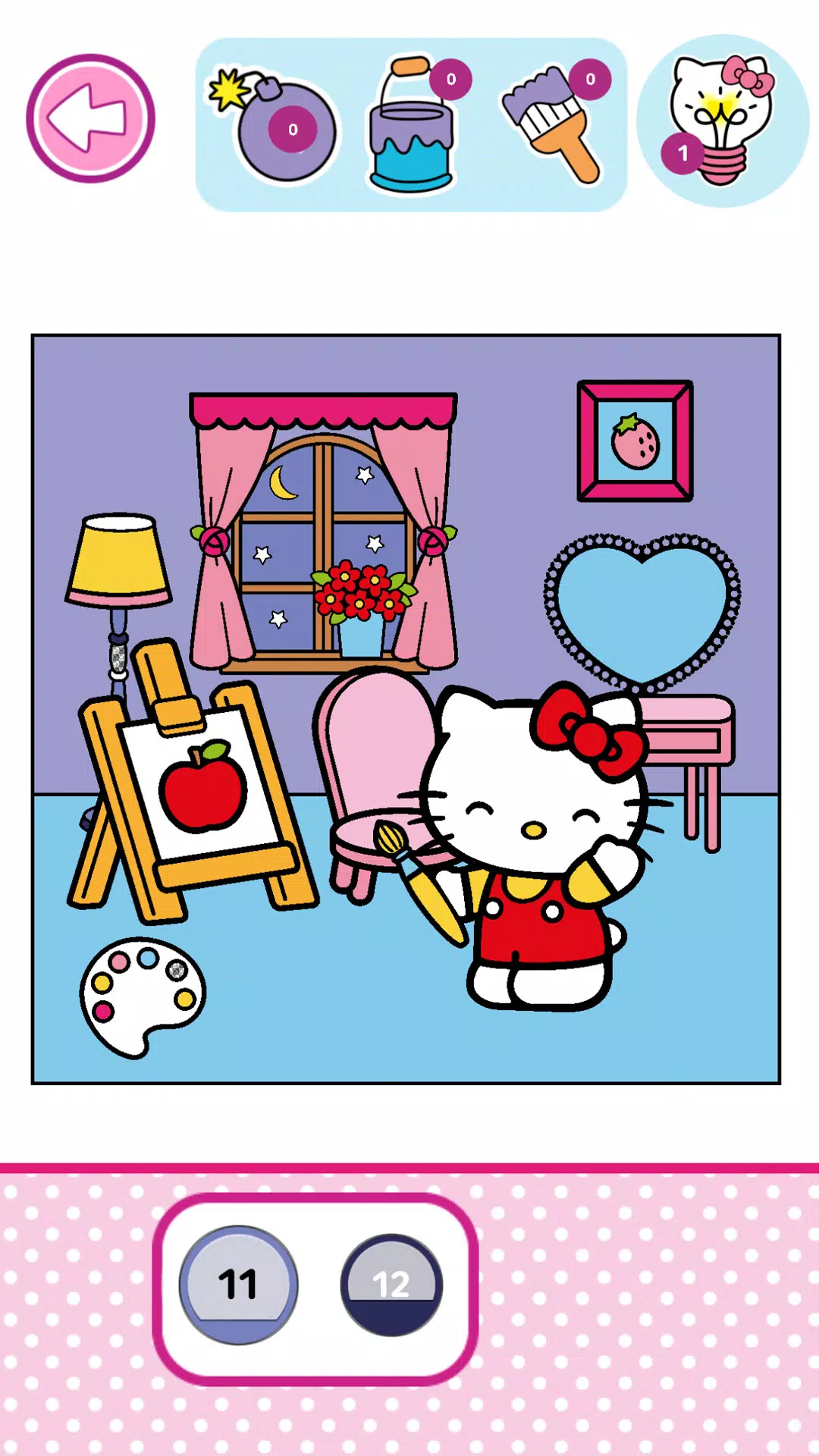 Hello Kitty: Coloring Book Zrzut ekranu 3