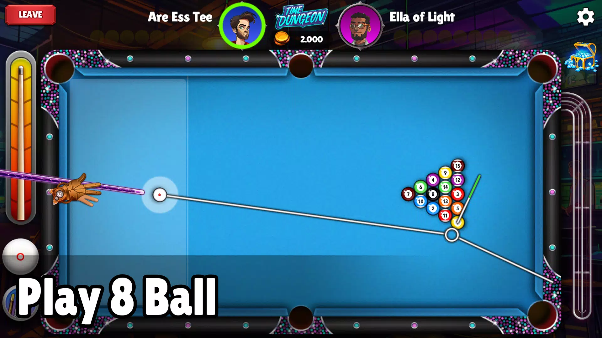 PoolStrike 8 ball pool offline Ảnh chụp màn hình 0