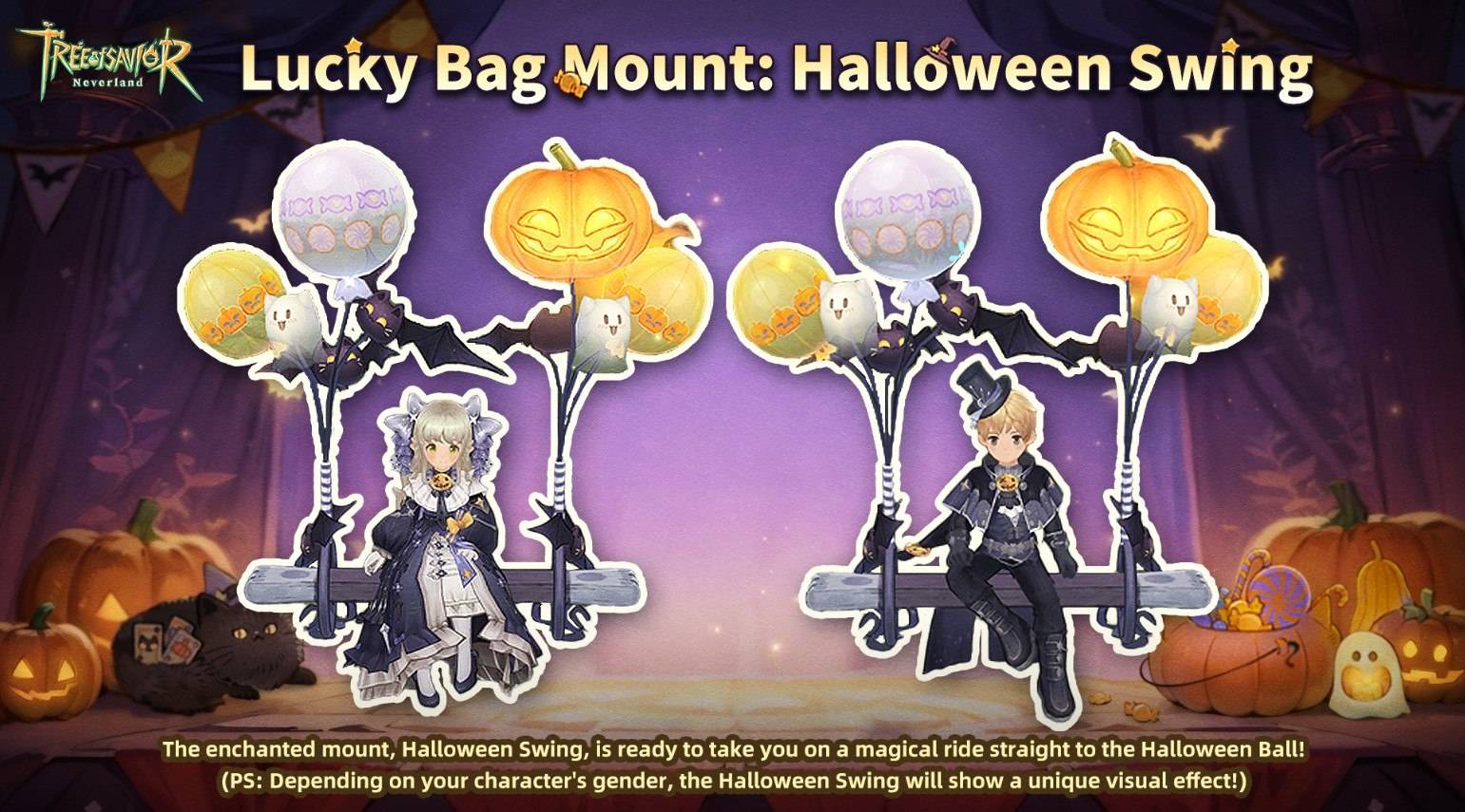 Tree of Savior: Neverland Lucky Bag Event включает в себя наряды и аксессуары с ограниченным временем.