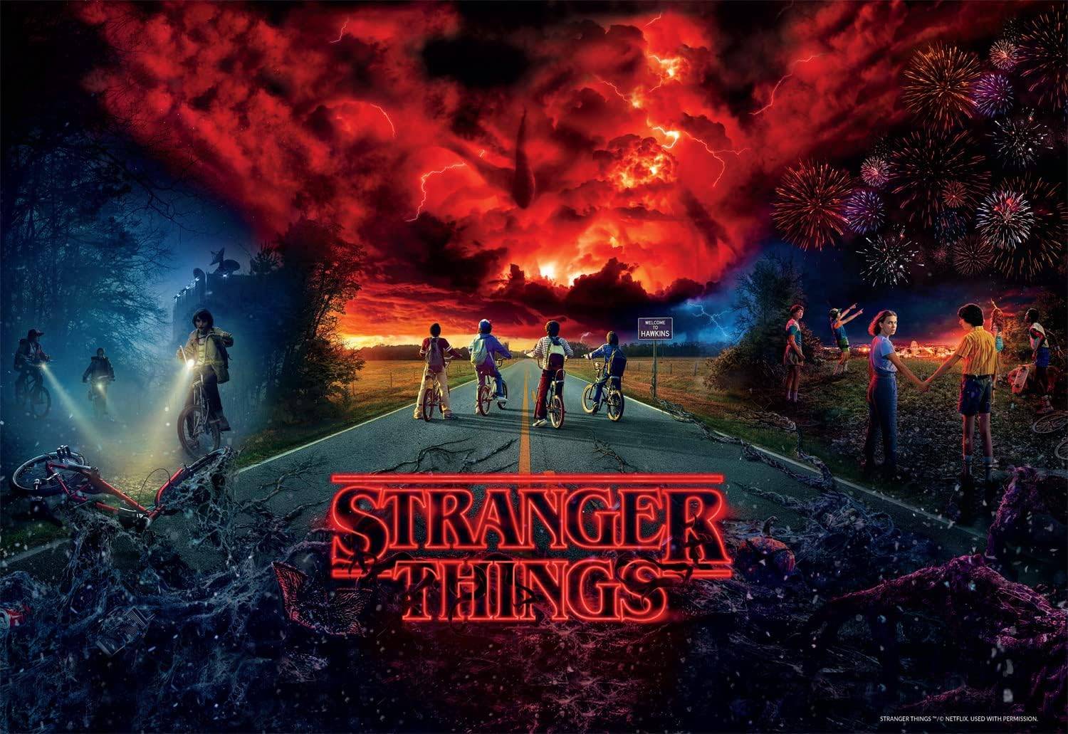 Buffalo Games Stranger Things Trilogy 2.000 stuk jigsaw puzzel