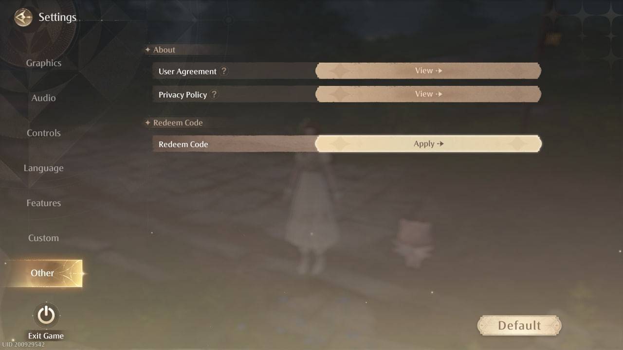 Redeeming Infinity Nikki Promo Codes