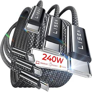 Cavi da 3 pack lisen USB Type-C