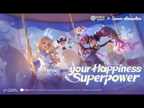 Honor of Kings Sanrio Crossover Event Showcases Cinnamoroll and Kuromi Skins