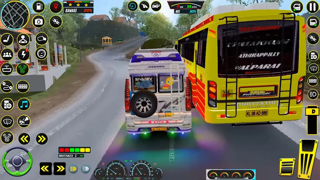 US Public Bus Driving Games 3d 螢幕截圖 2