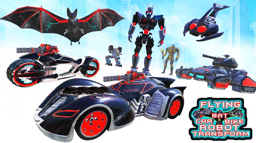Bat Robot Fighting Game 스크린샷 0
