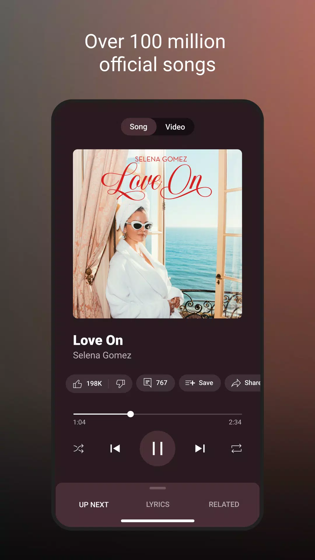 YouTube Music 螢幕截圖 0