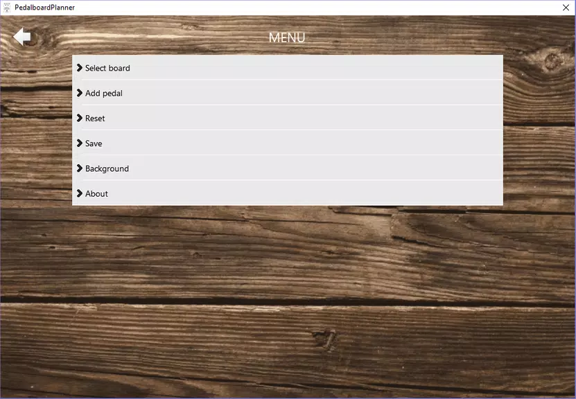 PedalboardPlanner Captura de pantalla 0