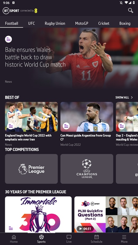 TNT Sports: News & Results ภาพหน้าจอ 2