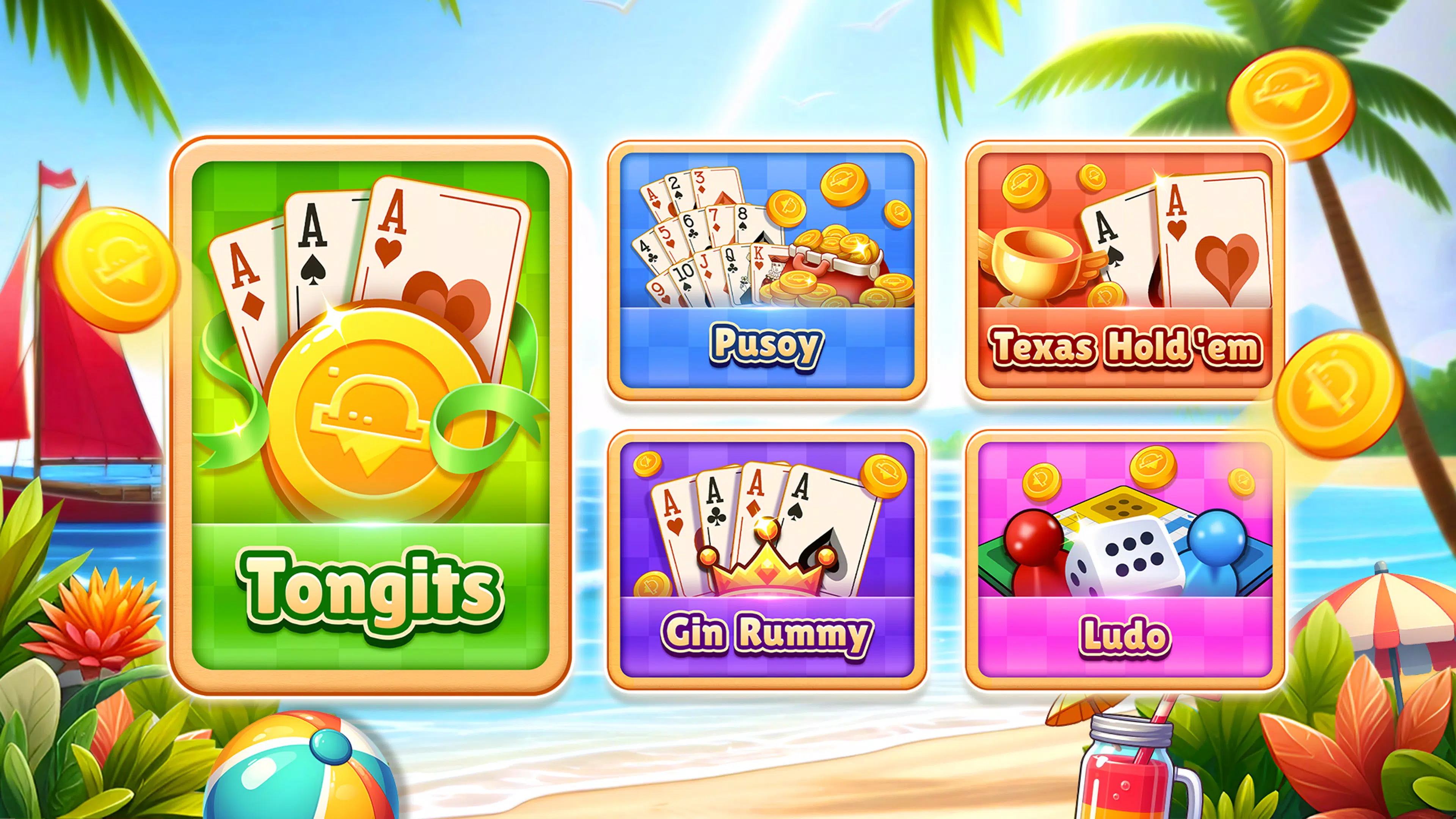 Tongits Club Offline Card Game Скриншот 0