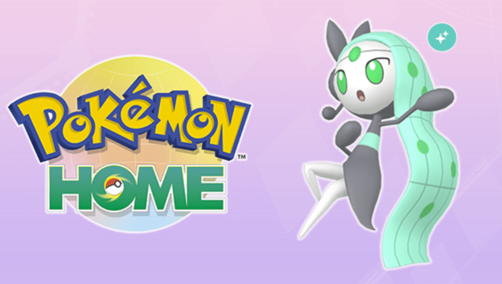 Meloetta brillante a casa Pokemon