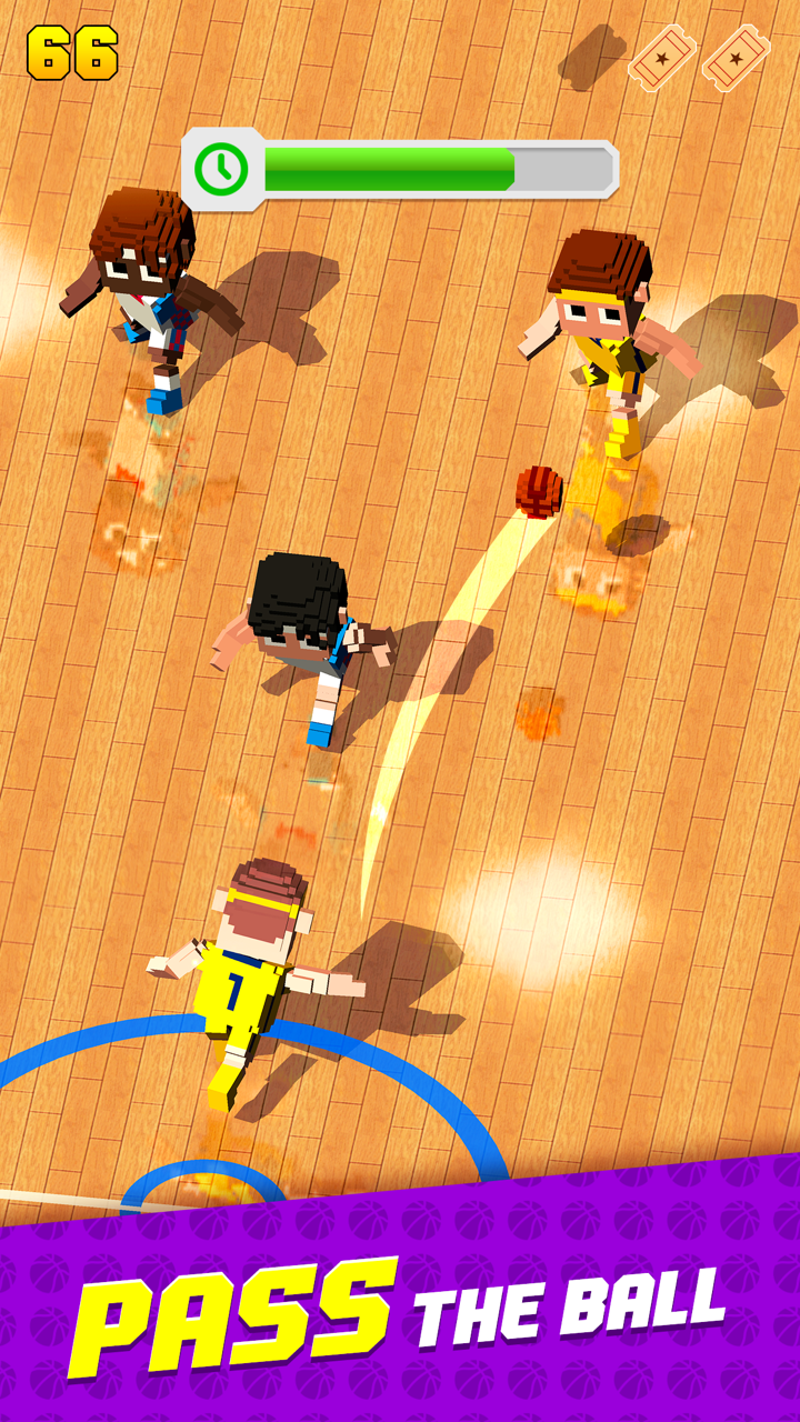 Blocky Basketball FreeStyle应用截图第1张