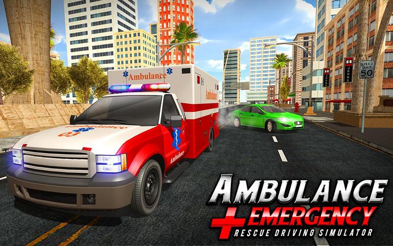 911 Ambulance City Rescue Game Screenshot 0