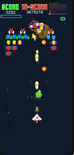 Galaxiga Retro Arcade Action Скриншот 2