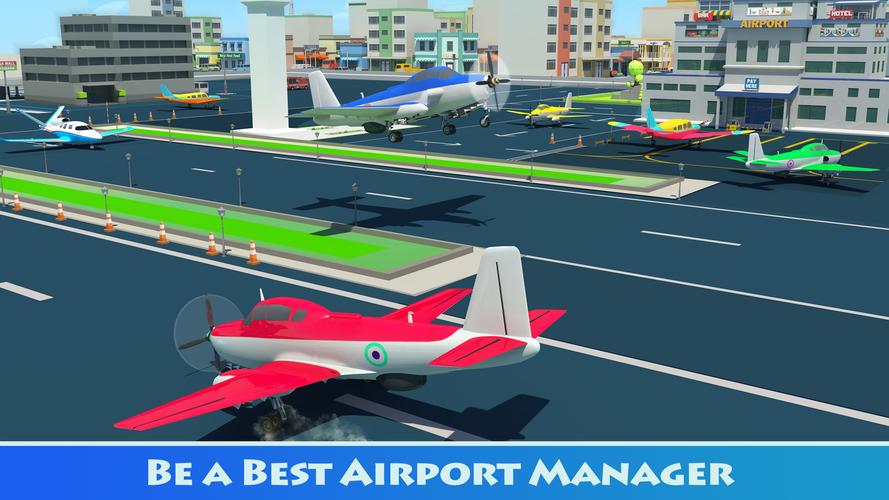 Airport Tycoon Manager Games Captura de pantalla 0