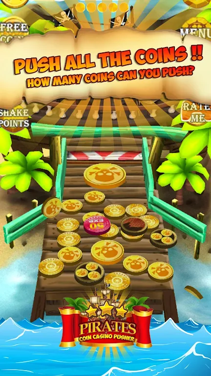 Pirates Coin Casino Pusher Screenshot 1