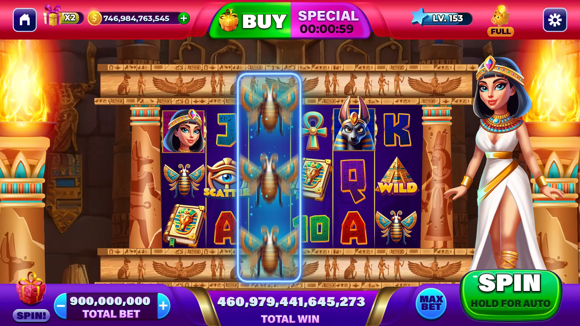 Schermata Clover Slots Epic Casino Games 2