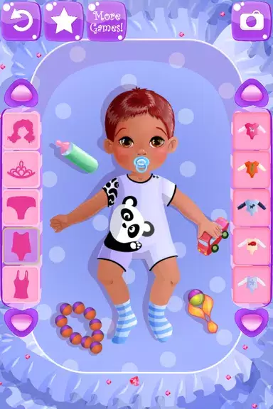 Baby Fashion Designer Schermafbeelding 1