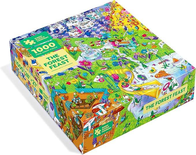 The Forest Feast • 1000 Piece Jigsaw Puzzle from The Magic Puzzle Company • Series Two