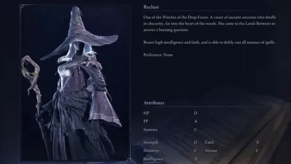 Recluse character portrait