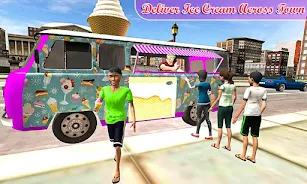 City Ice Cream Delivery Boy Screenshot 2