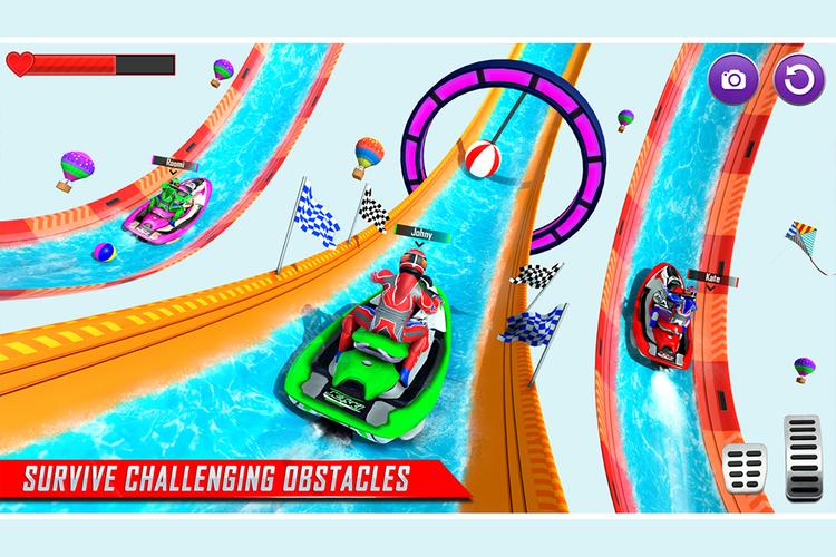 Jet Ski Racing Games 3D Скриншот 2