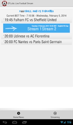 EPLsite: Live Football Stream ภาพหน้าจอ 2