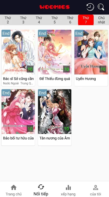 Ngôn Tình -- Webtoon,Manga,Comics スクリーンショット 2