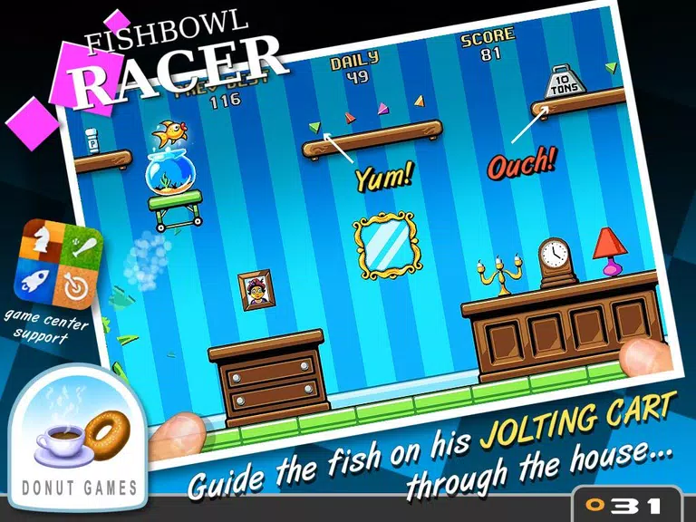 Fishbowl Racer 螢幕截圖 2