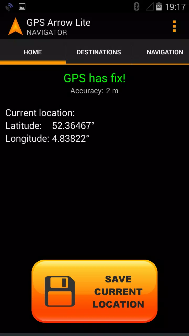 GPS Arrow Navigator LITE Tangkapan skrin 0
