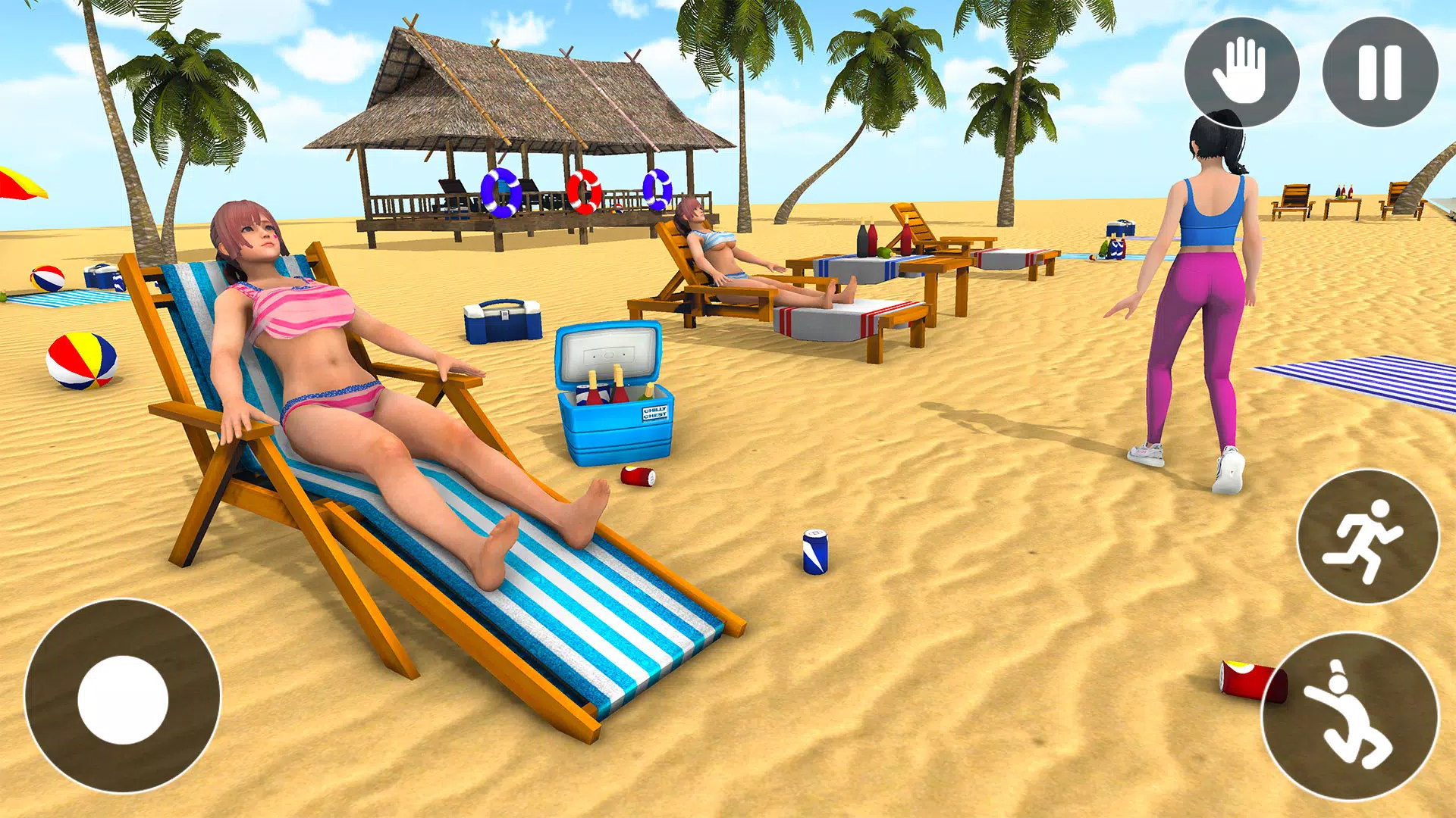 Grand Beach Club Simulator 3D 螢幕截圖 0