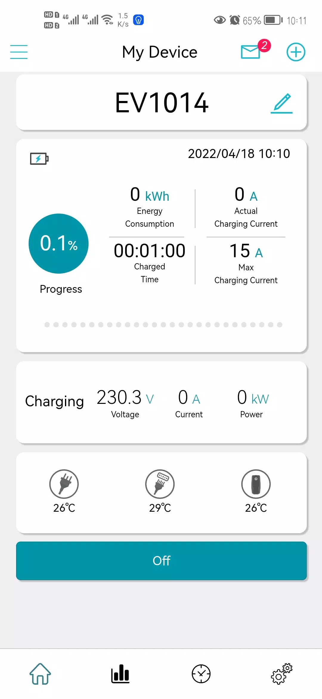 Pion Smart Charger Tangkapan skrin 2