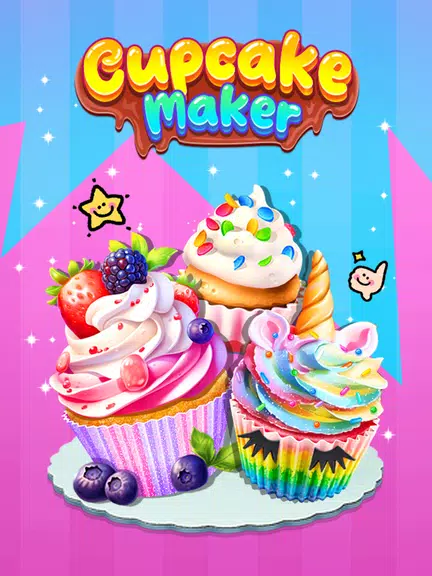 Cupcake Maker: Unicorn Cupcake Captura de pantalla 0