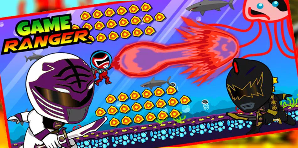 Superheroes Dino Rangers Dash Ảnh chụp màn hình 2