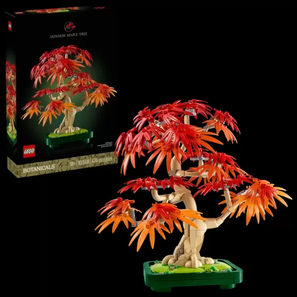 Lego Botanicals Japońskie czerwone klonowe drzewo bonsai