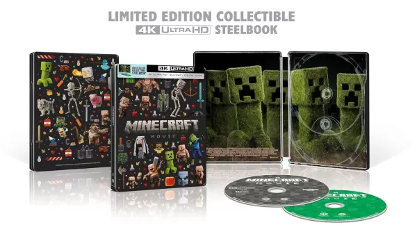 Ein Minecraft -Film Steelbook