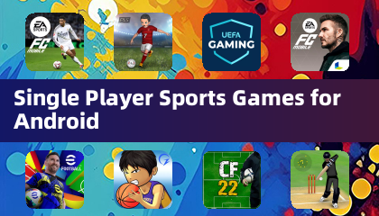 Androidのシングルプレイヤースポーツゲーム