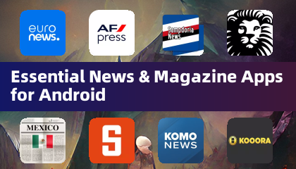 Android के लिए आवश्यक समाचार और पत्रिका ऐप्स