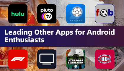 Liderando outros aplicativos para entusiastas do Android