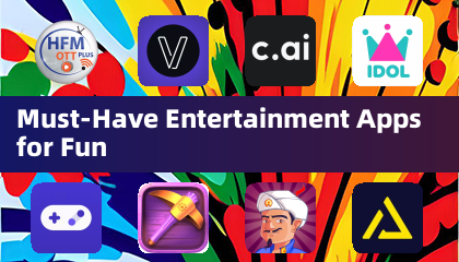 Applications de divertissement indispensables pour s'amuser