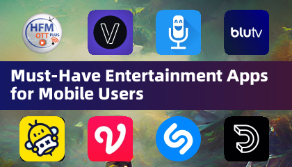 모바일 사용자를 위한 필수 엔터테인먼트 앱