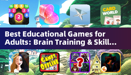Los mejores juegos educativos para adultos: entrenamiento cerebral y desarrollo de habilidades (juegos de rompecabezas)