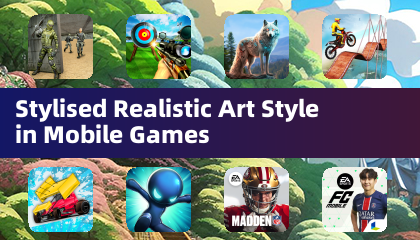모바일 게임의 스타일화된 리얼리즘 아트 스타일